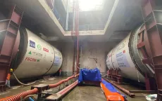 Bắt đầu khoan hầm ngầm tuyến Metro Nhổn - ga Hà Nội