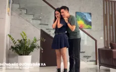 Hậu trường cảnh hôn của Việt Anh và bạn diễn kém tuổi