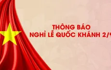 Thông báo lịch nghỉ Lễ Quốc khánh 2/9 năm 2024