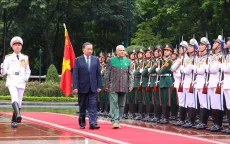 Chủ tịch nước Tô Lâm chủ trì lễ đón chính thức Tổng thống Timor Leste