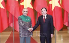 Chủ tịch Quốc hội Trần Thanh Mẫn hội kiến Tổng thống Timor Leste