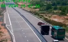 Thi trượt sát hạch, lái xe quay đầu ngược chiều trên cao tốc