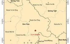 Kon Tum lại liên tiếp xảy ra 3 trận động đất