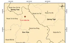 4 trận động đất dồn dập tại Kon Tum