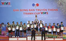 Khoảng khắc của các vận động viên trong giải bóng bàn Cup VTV8