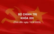 [Infographic] Các đồng chí Ủy viên Bộ Chính trị khóa XIII