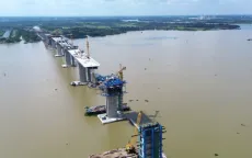 Cầu lớn nhất Vành đai 3 TP Hồ Chí Minh vượt tiến độ 4 tháng
