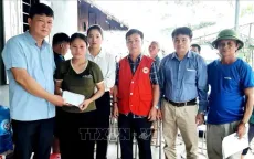 Thăm hỏi, hỗ trợ gia đình 2 nữ nạn nhân bị lũ cuốn trôi khi đi qua tràn suối