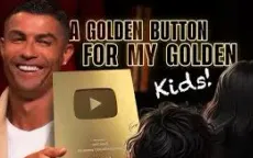 Ronaldo đạt nút vàng YouTube nhanh nhất lịch sử
