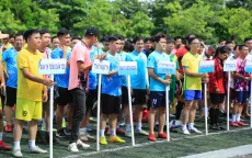 Khai mạc Giải bóng đá mini VTV 2024