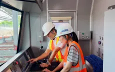 TP Hồ Chí Minh: Lái tàu người Việt Nam thực hành thực tế tàu Metro số 1