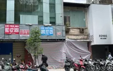 Sập sàn tòa nhà ngay trung tâm TP Hồ Chí Minh