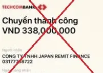 Cảnh giác trước những tài khoản ngân hàng của tổ chức, doanh nghiệp giả mạo