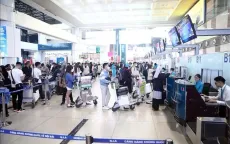 Sân bay Nội Bài dự kiến đón 338.000 lượt khách dịp 2/9