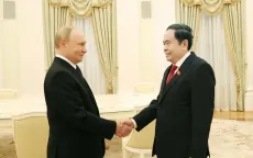Chủ tịch Quốc hội Trần Thanh Mẫn hội kiến Tổng thống Liên bang Nga Vladimir Putin