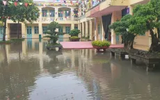 Bộ GD&ĐT: Ngừng cho học sinh đến trường nếu mất an toàn do mưa lũ