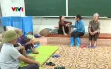 Bắc Giang: Sơ tán 110 hộ dân thuộc 3 thôn ven đê ngập sâu đến nơi an toàn