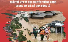 Thanh niên VTV chung tay hỗ trợ người dân bị ảnh hưởng bởi lũ lụt sau bão số 3