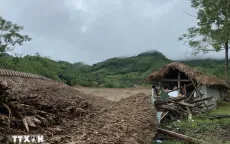 Sạt lở đất làm 2 người chết ở Kim Bôi, Hòa Bình