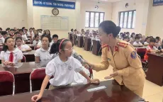 Hà Nội đẩy mạnh tuyên truyền an toàn giao thông cho lứa tuổi học sinh