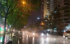 Thời tiết đêm 17/9: Mưa dông hầu khắp các vùng