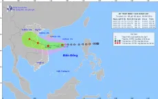 Áp thấp nhiệt đới mạnh lên thành bão trong 24 giờ tới