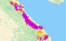 Cảnh báo về lũ quét, sạt lở đất xảy ra tại nhiều xã miền Trung ở mức rất cao