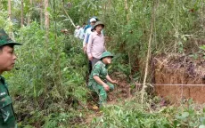 Xuất hiện vết nứt sâu trên đồi, Quảng Nam sơ tán dân khẩn cấp
