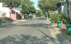 Đường phố, khu phố không rác ở TP Bà Rịa