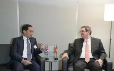 Phó Thủ tướng Bùi Thanh Sơn tiếp xúc song phương với lãnh đạo các nước và tổ chức quốc tế