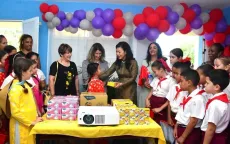 Phu nhân Tổng Bí thư, Chủ tịch nước thăm Trường Tiểu học Võ Thị Thắng