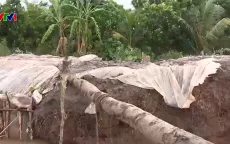 Chung sức ứng phó sạt lở bờ sông, bờ biển tại Đồng bằng sông Cửu Long