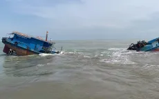 Cứu nạn thành công 6 thuyền viên trôi dạt trên biển do chìm tàu