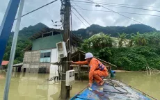 Các sự cố lưới điện do bão, lũ đã cơ bản được khôi phục