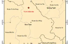 8 trận động đất liên tiếp xảy ra tại Kon Tum trong ngày 7/10