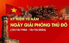 TRỰC TIẾP Lễ kỷ niệm 70 năm Ngày Giải phóng thủ đô