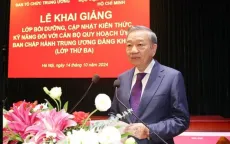 Tổng Bí thư, Chủ tịch nước dự khai giảng Lớp bồi dưỡng cán bộ quy hoạch Ủy viên Trung ương Đảng khóa XIV