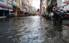 Xuất hiện đợt triều cường mới ven biển Đông Nam Bộ
