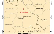 Lại xảy ra động đất tại Kon Plông, Kon Tum