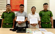Bắt 2 người dùng thẻ nhà báo giả cưỡng đoạt tài sản của nhiều doanh nghiệp