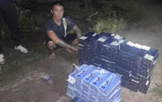 Bắt đối tượng vận chuyển 1.600 bao thuốc lá lậu