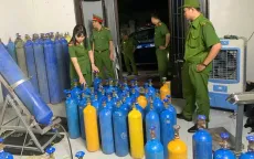 Thanh Hóa thu giữ trên 1.000 bình khí cười các loại