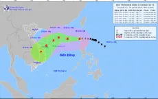 Bão Yinxing vào Biển Đông, trở thành cơn bão số 7