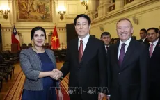 Chủ tịch nước Lương Cường hội kiến Chủ tịch Hạ viện Chile