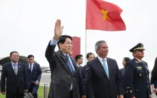 Chủ tịch nước Lương Cường bắt đầu chuyến thăm chính thức Peru và dự Tuần lễ Cấp cao APEC