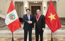 Chủ tịch nước Lương Cường hội kiến Chánh án Toà án Tối cao Peru