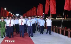 Tổng Bí thư Tô Lâm dự cầu truyền hình Kỷ niệm 70 năm sự kiện Tập kết ra Bắc tại Cà Mau