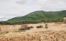 Khai thác khoáng sản ngoài ranh giới, một công ty bị phạt 65 triệu đồng