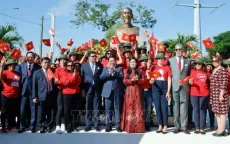 Thủ tướng Phạm Minh Chính dự Lễ khánh thành tôn tạo Tượng đài Chủ tịch Hồ Chí Minh ở CH Dominica