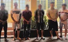 Bắt nhiều đối tượng tổ chức đá gà qua mạng và 1 đối tượng truy nã về tội đánh bạc